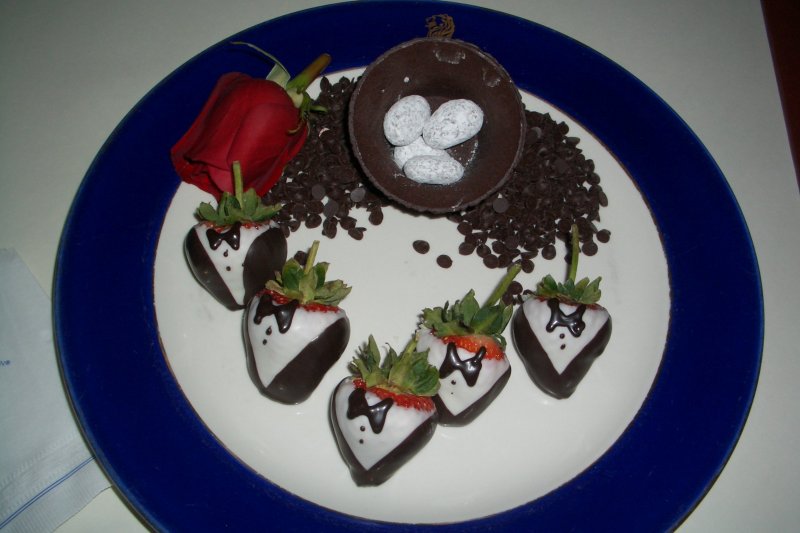 Ritz strawberries
